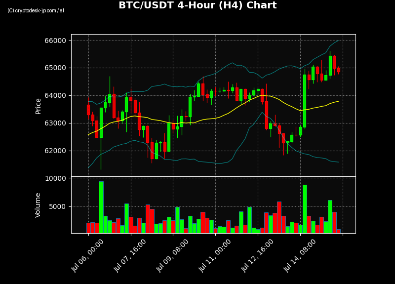 BTC H4 Chart