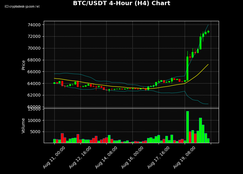 BTC H4 Chart
