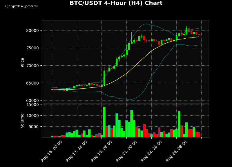 BTC H4 Chart